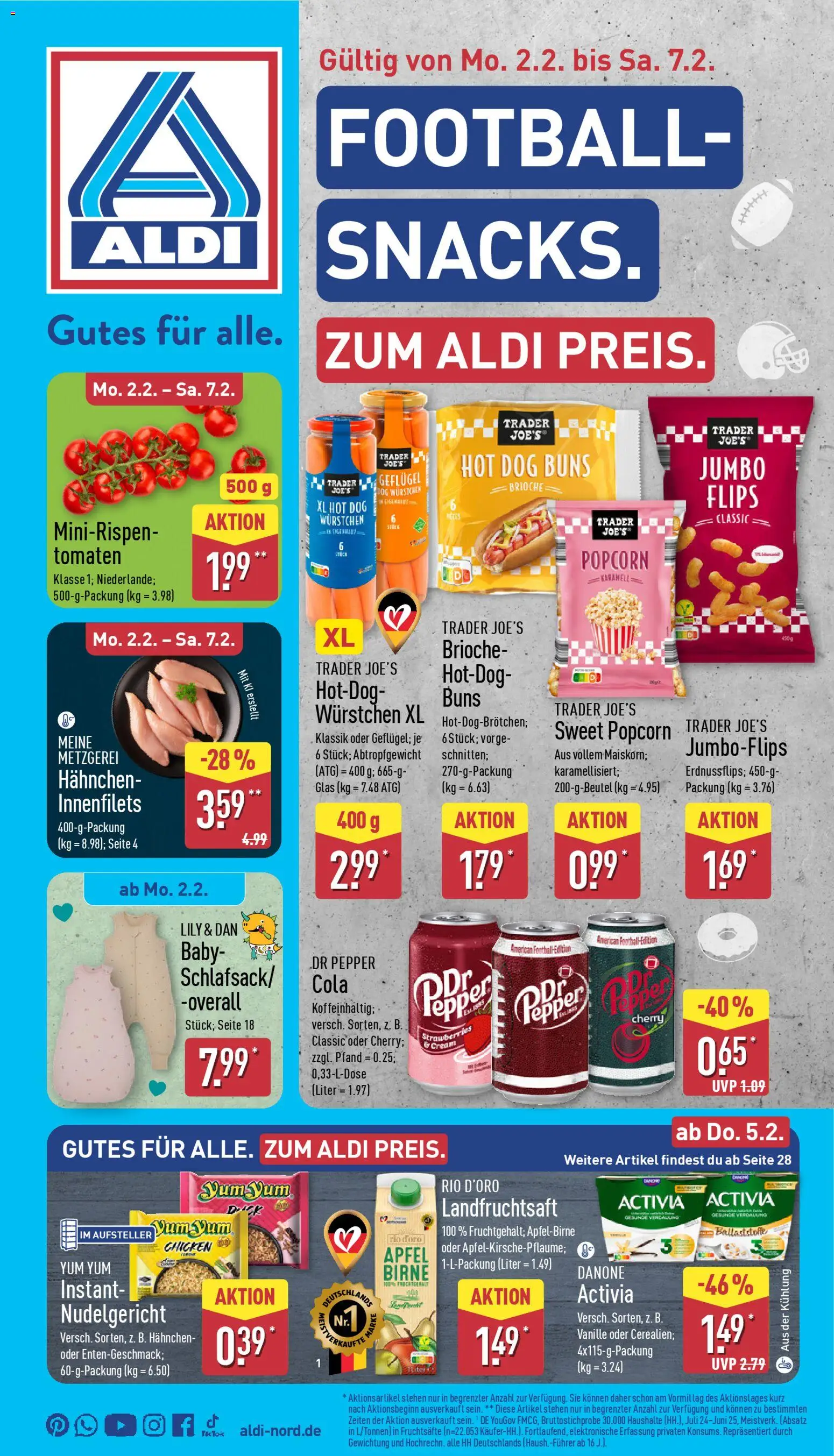 Aldi Prospekt 	 - Seite 1 - gültig ab 02.02.2026