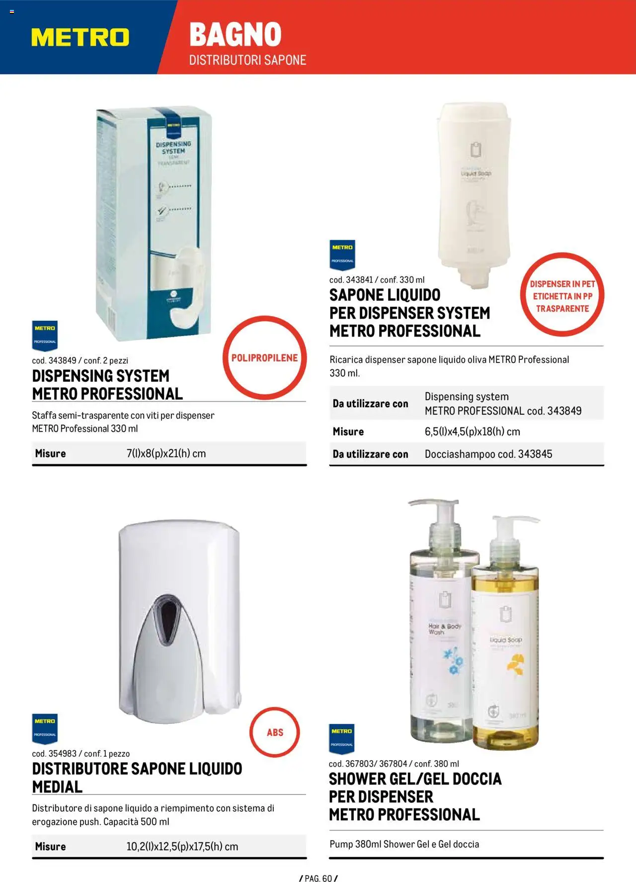Metro Detergenza Professionale catalogo - pagina 60 - valido dal 11/09/2025