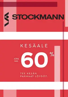 Esikatselu Stockmann tarjoukset voimassa alkaen 17/07/2025