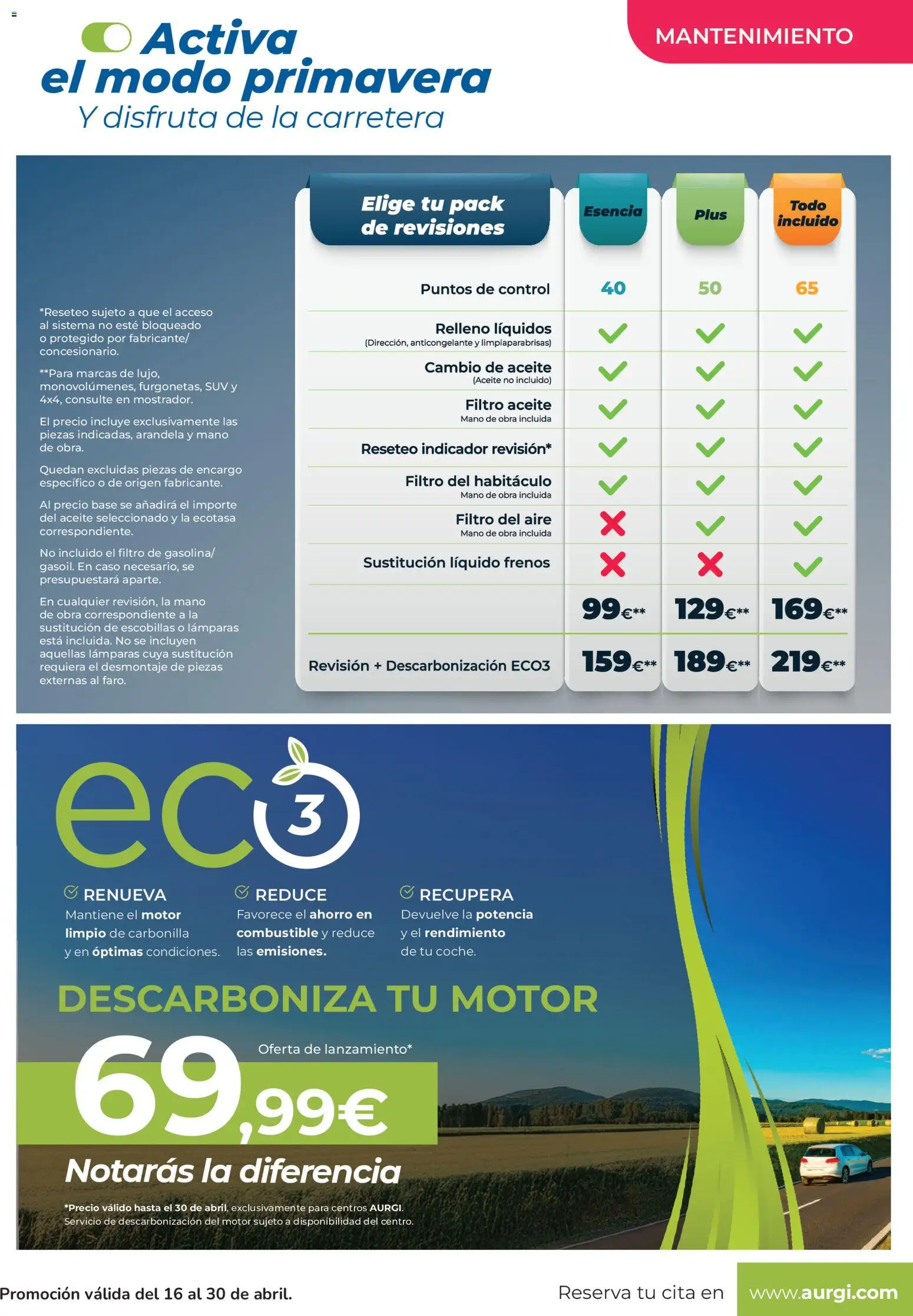 Aurgi folleto - Página de 2 - Válido desde 16/04/2026
