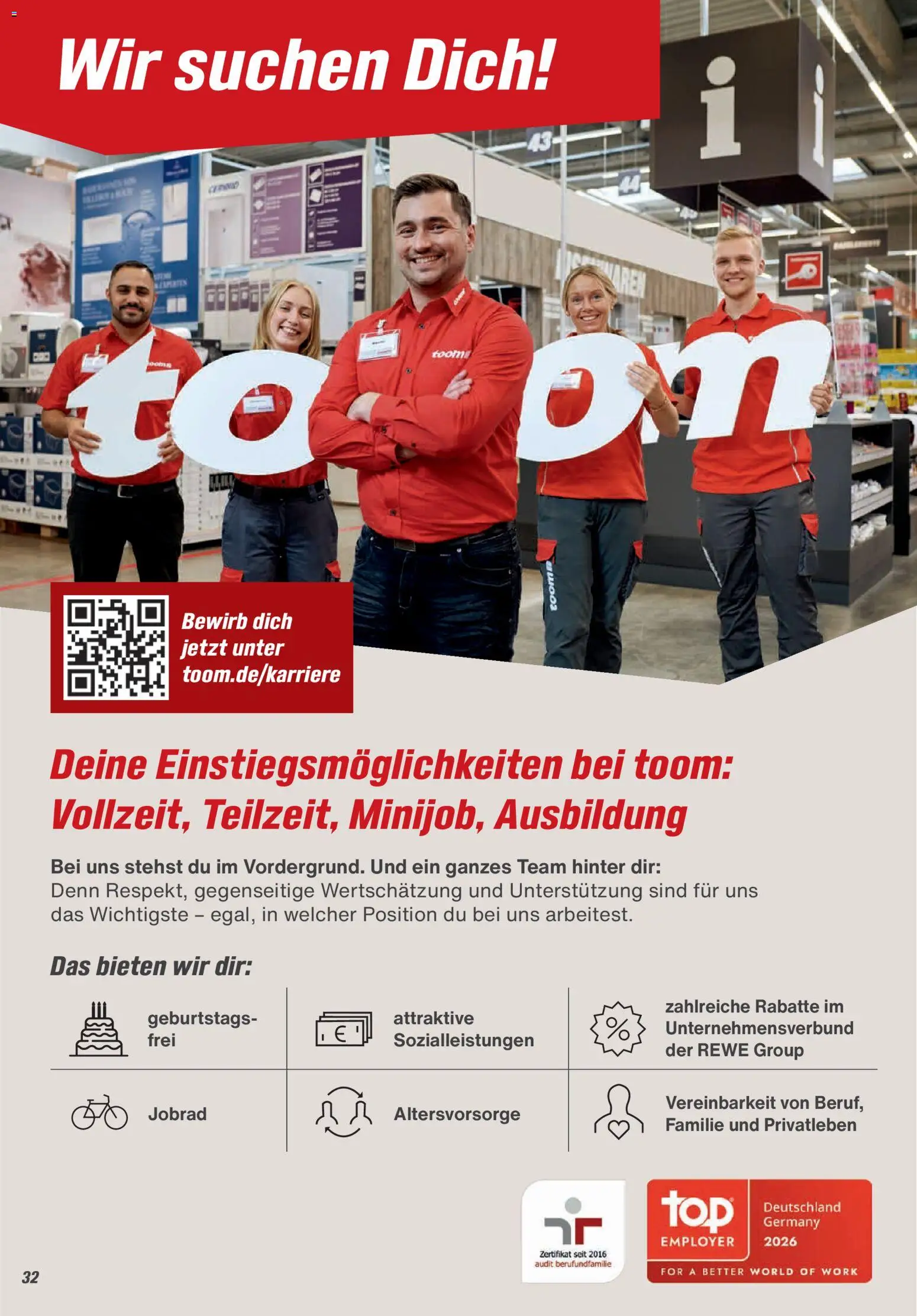 Toom Baumarkt  Gartenmöbel & Solar-Leuchten 2026 - Seite 32 - gültig ab 01.01.2026