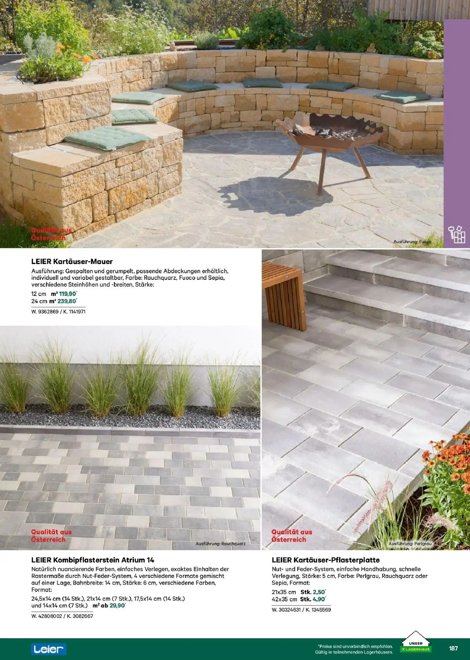 Lagerhaus Garten & Freizeit Katalog 2026 - Wien, Innsbruck - page 187- valid from 01.03.2026