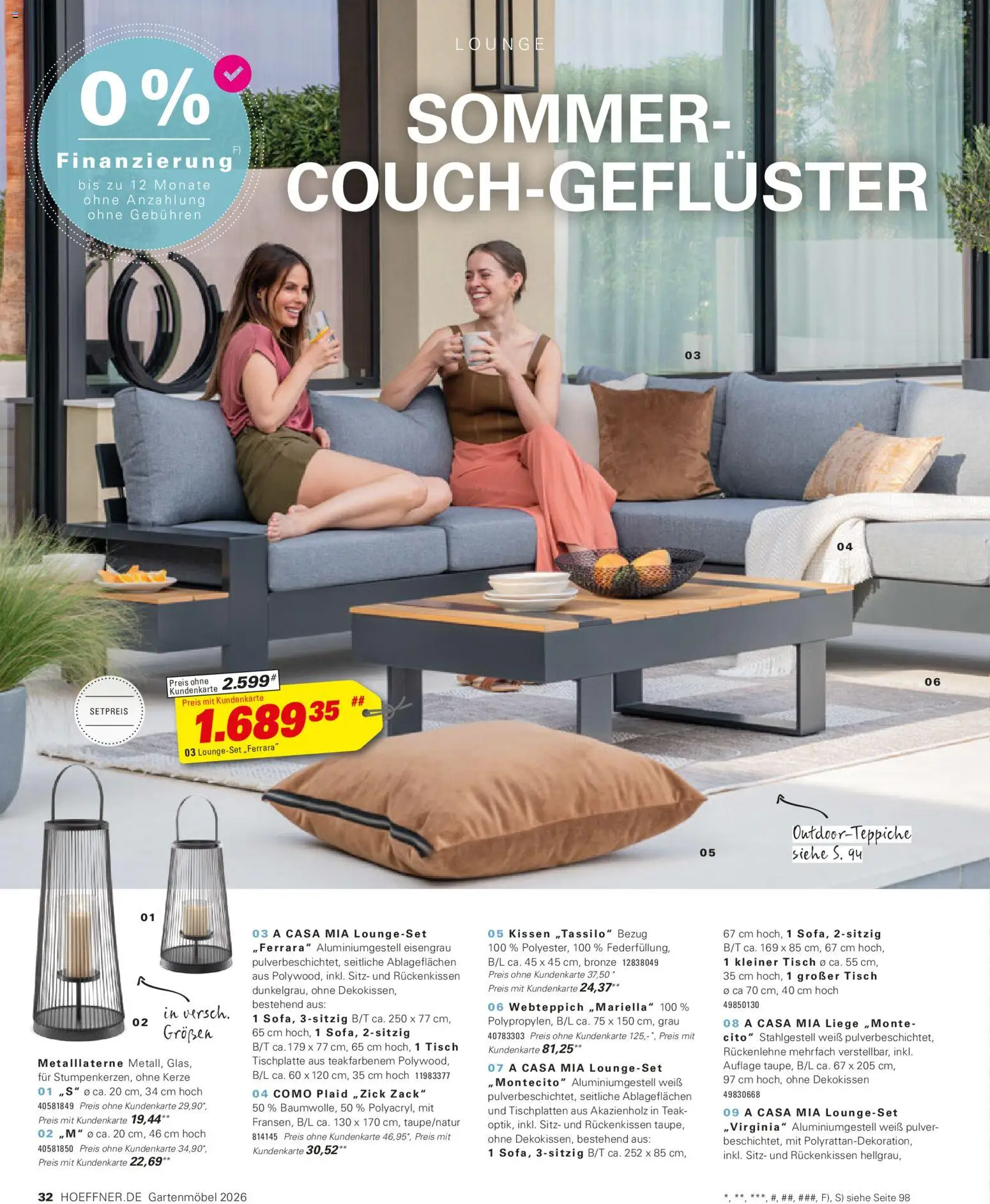 Höffner Prospekt Gartenmöbel - Seite 32 - gültig ab 27.03.2026