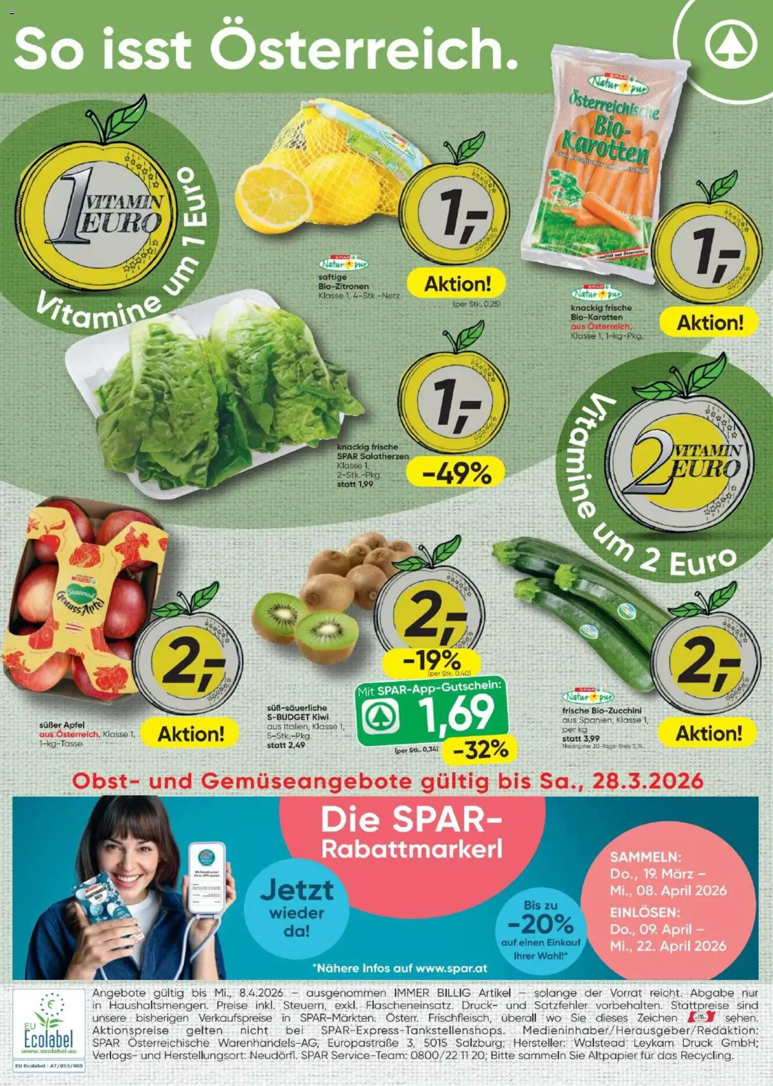 Spar - Flugblatt - page 20- valid from 26.03.2026