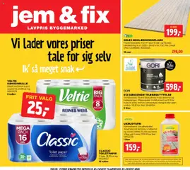 Forhåndsvisning Jem & fix - Tilbudsavis gyldig fra 24/08/2025