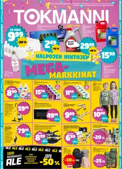 Esikatselu Tokmanni tarjoukset voimassa alkaen 28/07/2025