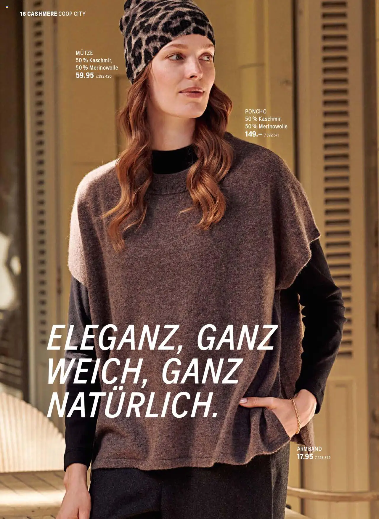 Coop City Aktionen Cashmere Kollektion - page 16- valid from 01.10.2025