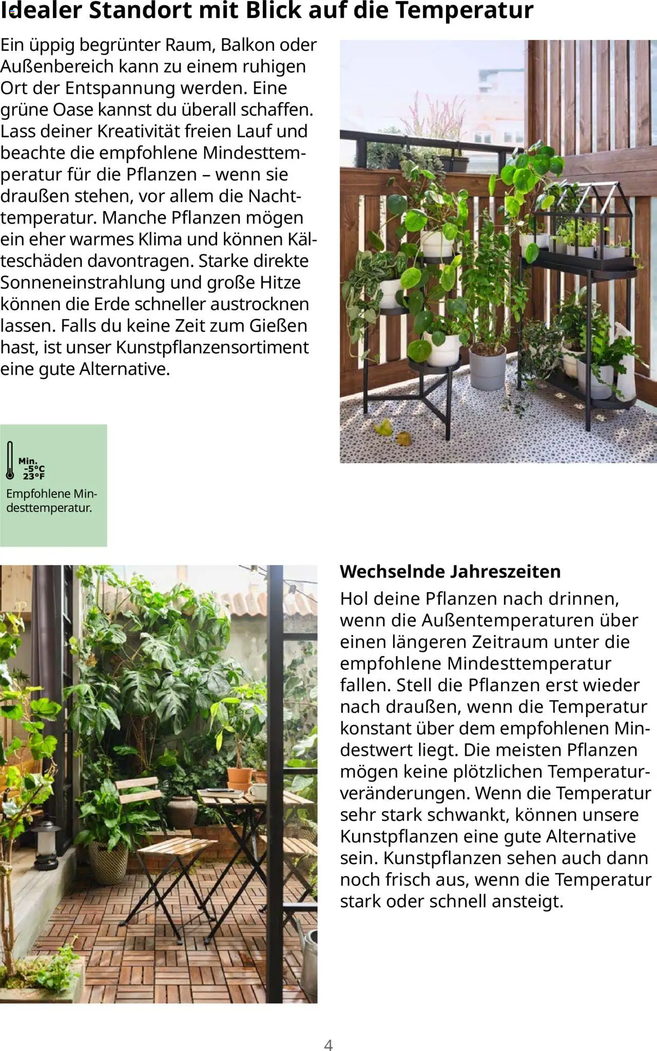 Ikea Pflanzen Broschüre - Seite 4 - gültig ab 30.09.2025