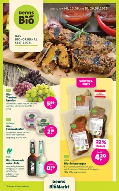 Vorschau Denns BioMarkt Angebote gültig ab 13.08.2025