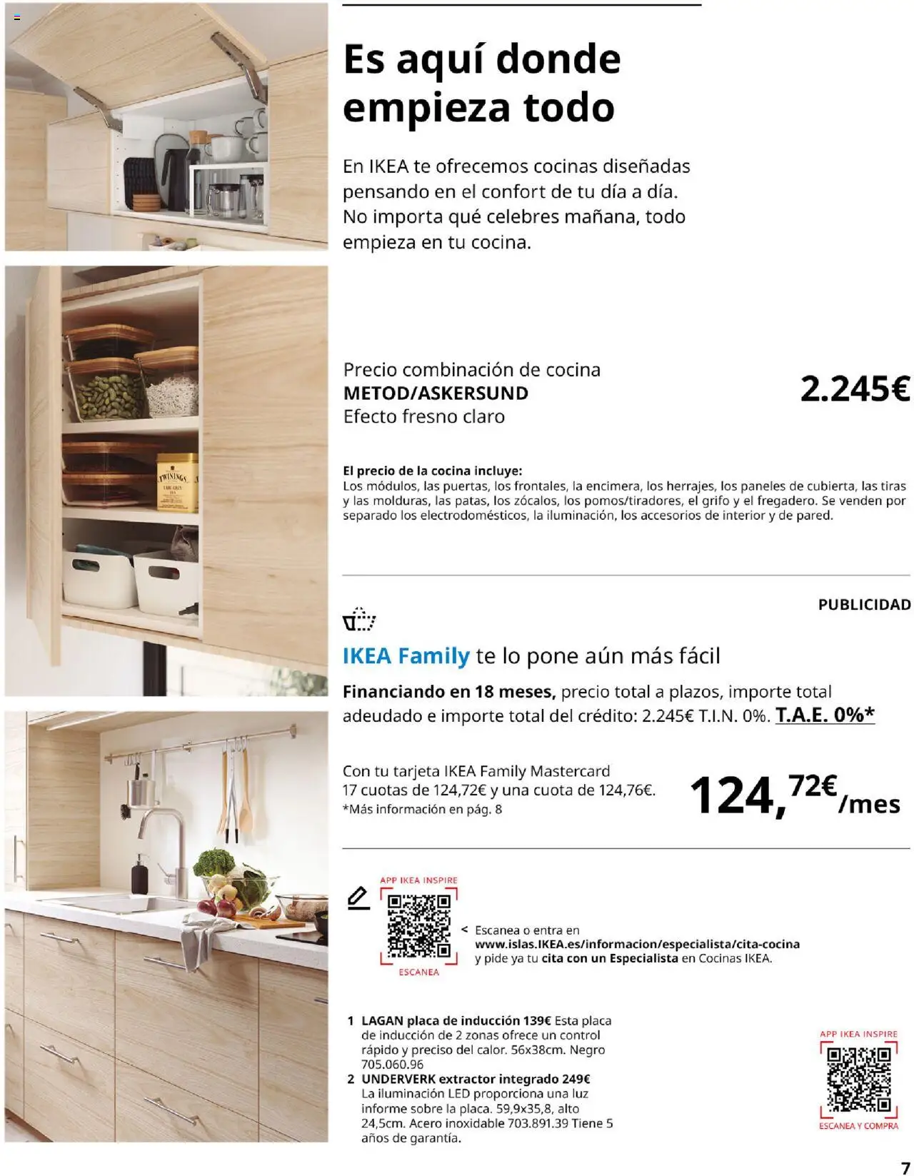 Catálogo IKEA Cocinas - Página de 7 - Válido desde 01/09/2025