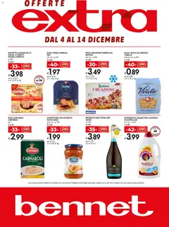 Anteprima bennet Extra catalogo valida dal 04/12/2025