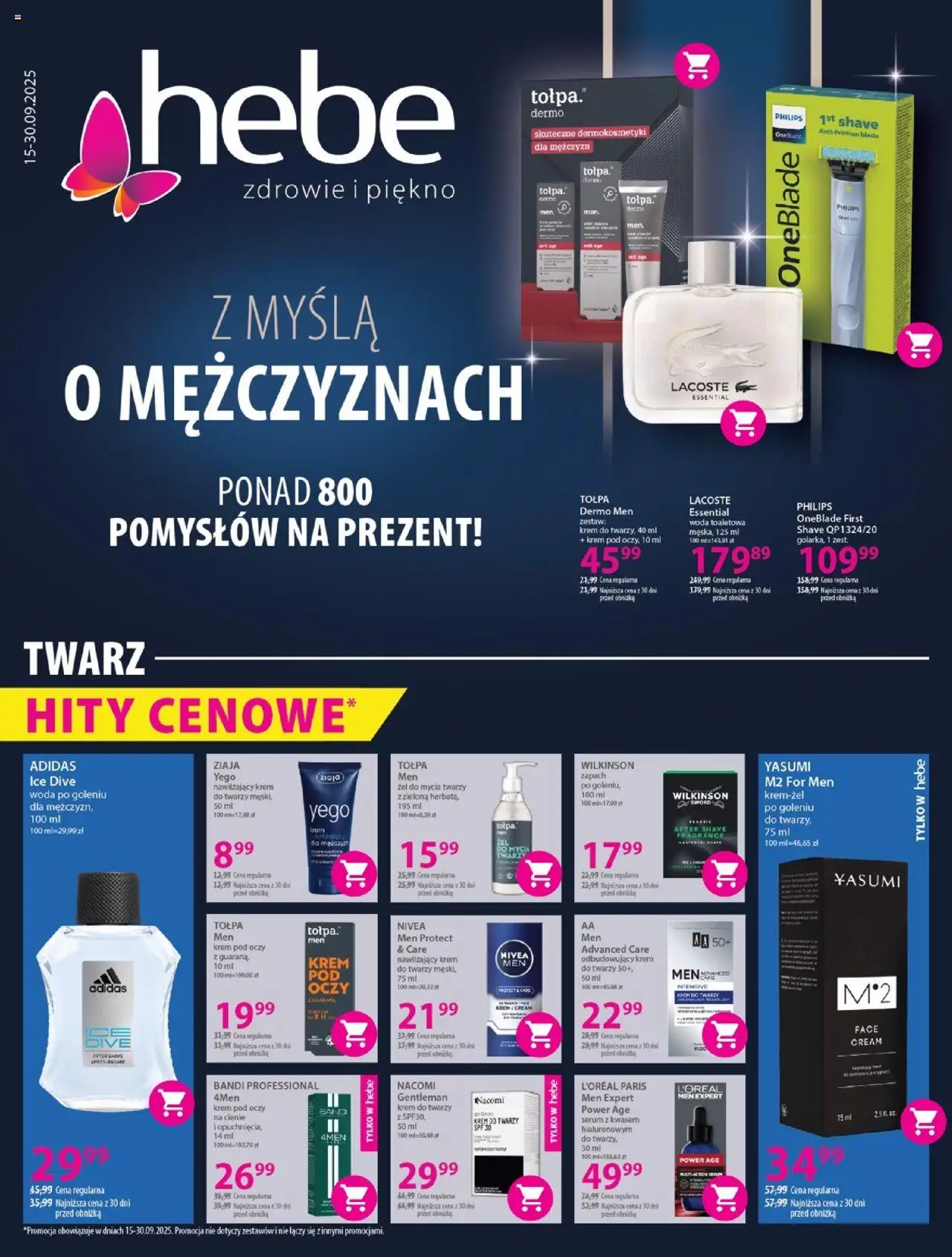 Hebe Gazetka - Z Myślą O Mężczyznach - strona 1- ważny od 15.09.2025