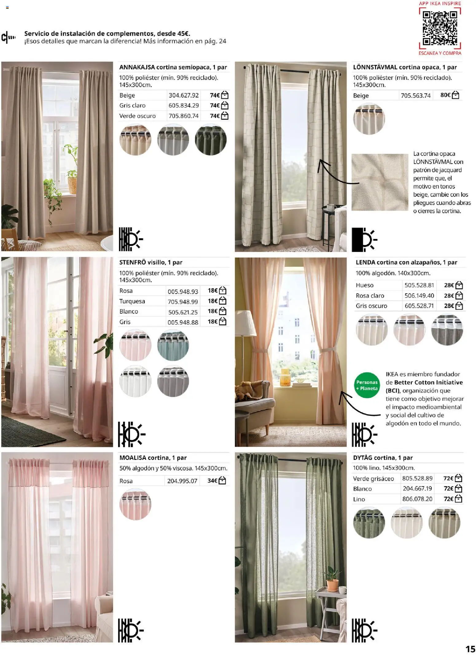 Catálogo IKEA Cortinas - Página de 15 - Válido desde 01/02/2026