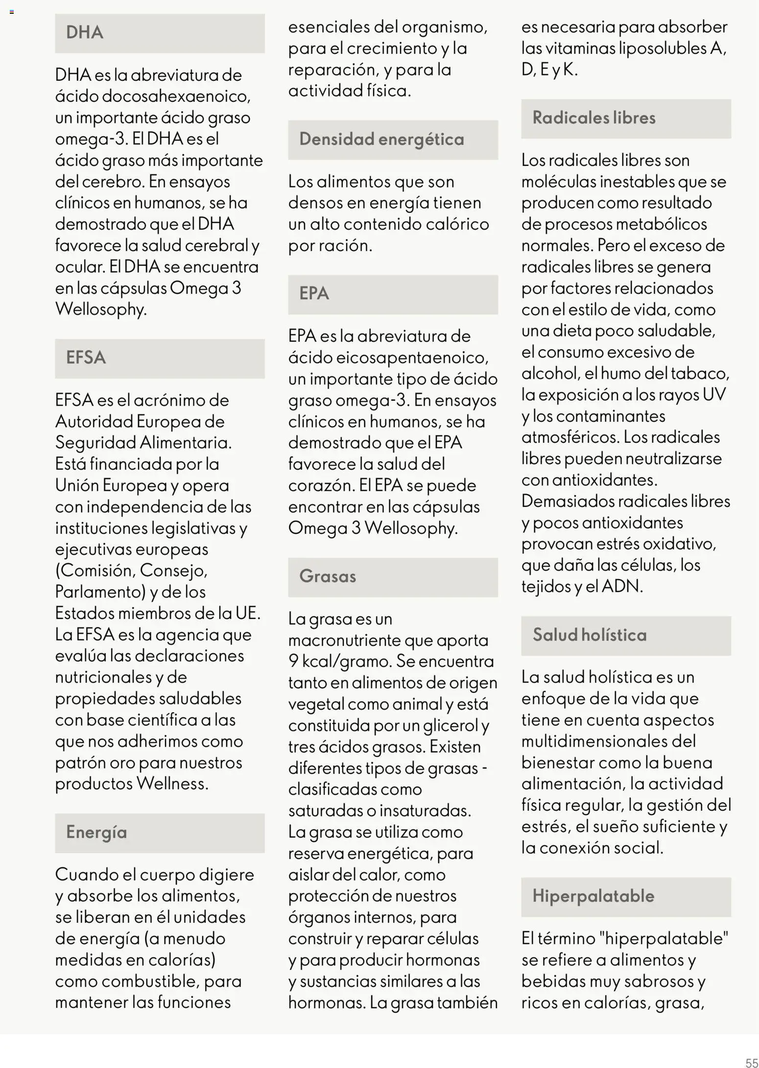 Oriflame - Guía Wellosophy - Página de 55 - Válido desde 01/11/2023