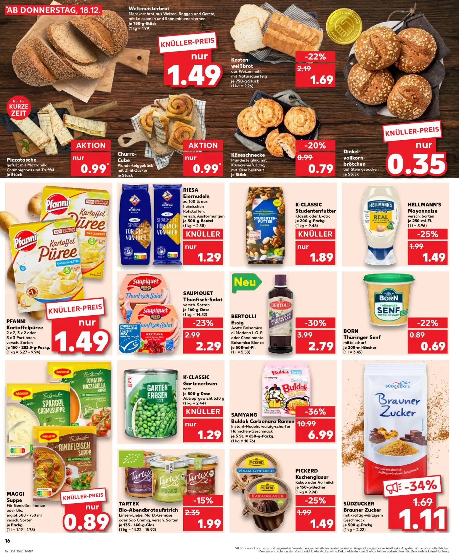 Kaufland Prospekt 	 - Seite 16 - gültig ab 18.12.2025