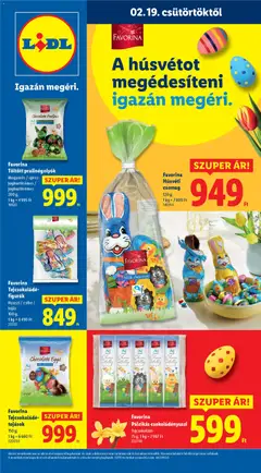 Előnézet Lidl - Favorina katalógus érvényes 2026.02.19.-tól