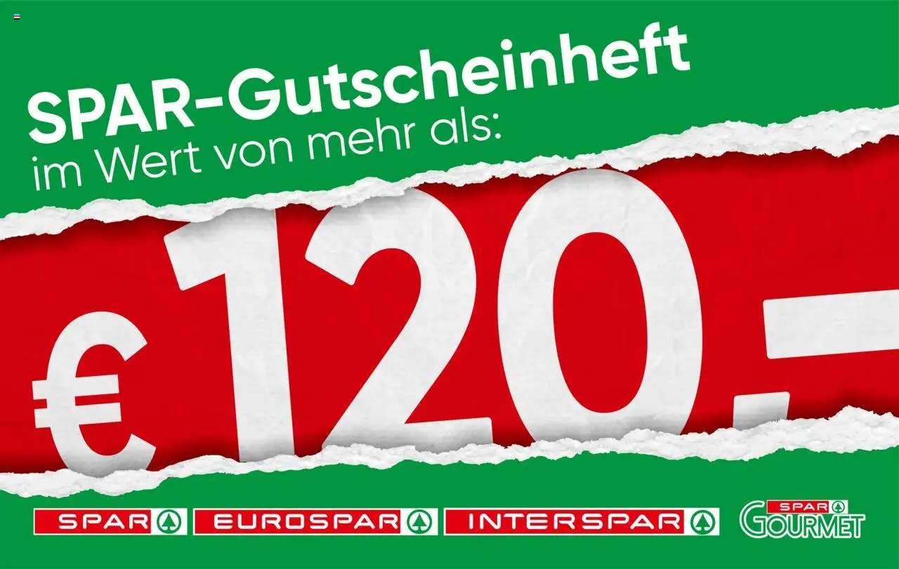 Spar Gutscheinheft - Steiermark - Seite 1- gültig ab 02.10.2025