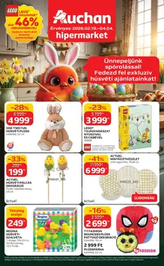 Előnézet Auchan - Húsvéti ajánlataink érvényes 2026.02.19.-tól