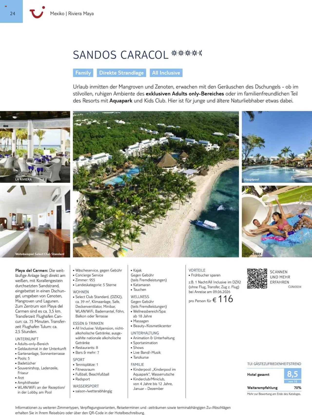 TUI Prospekt Mittelamerika & Karibik 2025/26	 - Seite 24 - gültig ab 01.11.2025