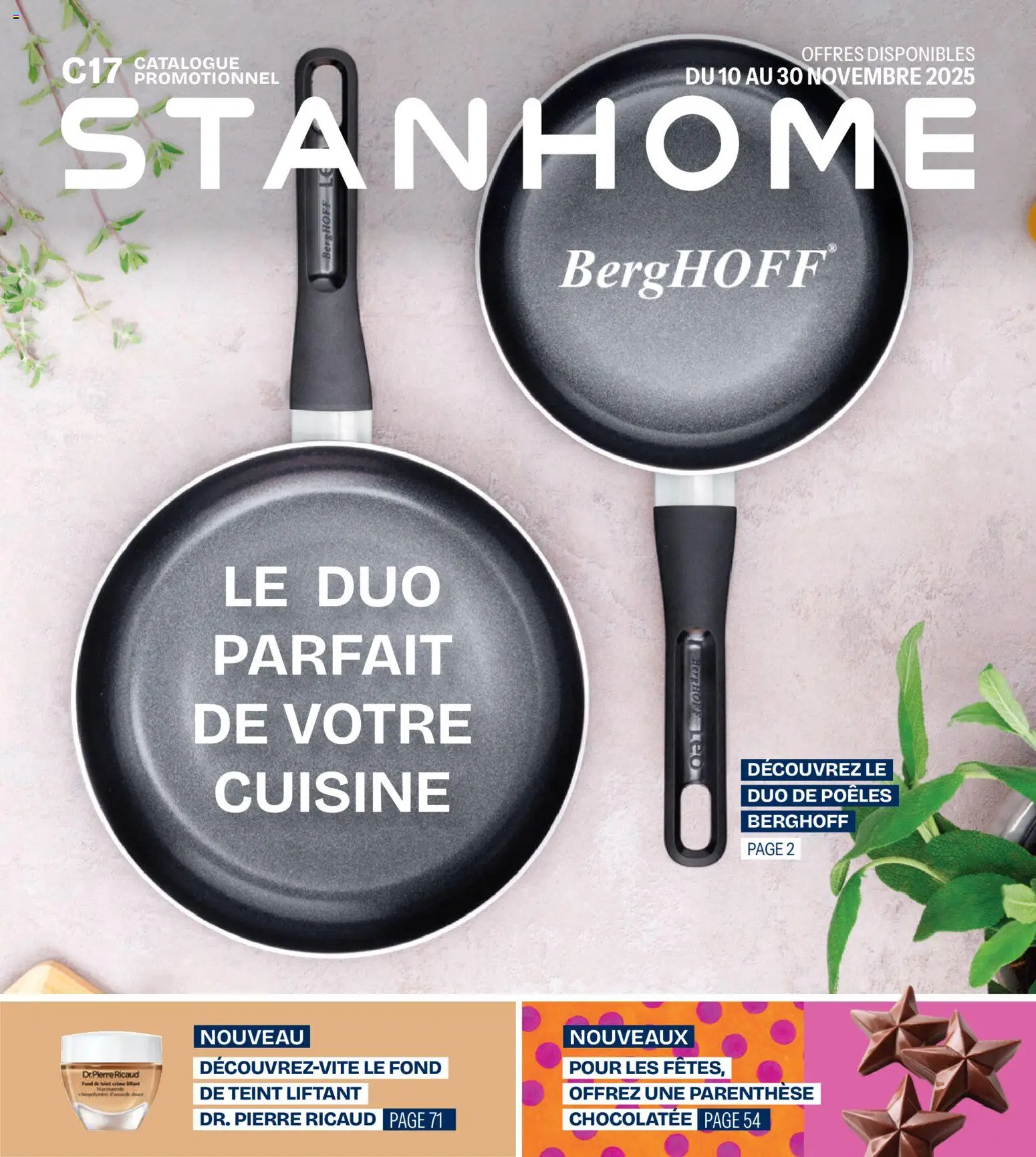 Stanhome catalogue - page 1 - valable à partir du 10/11/2025