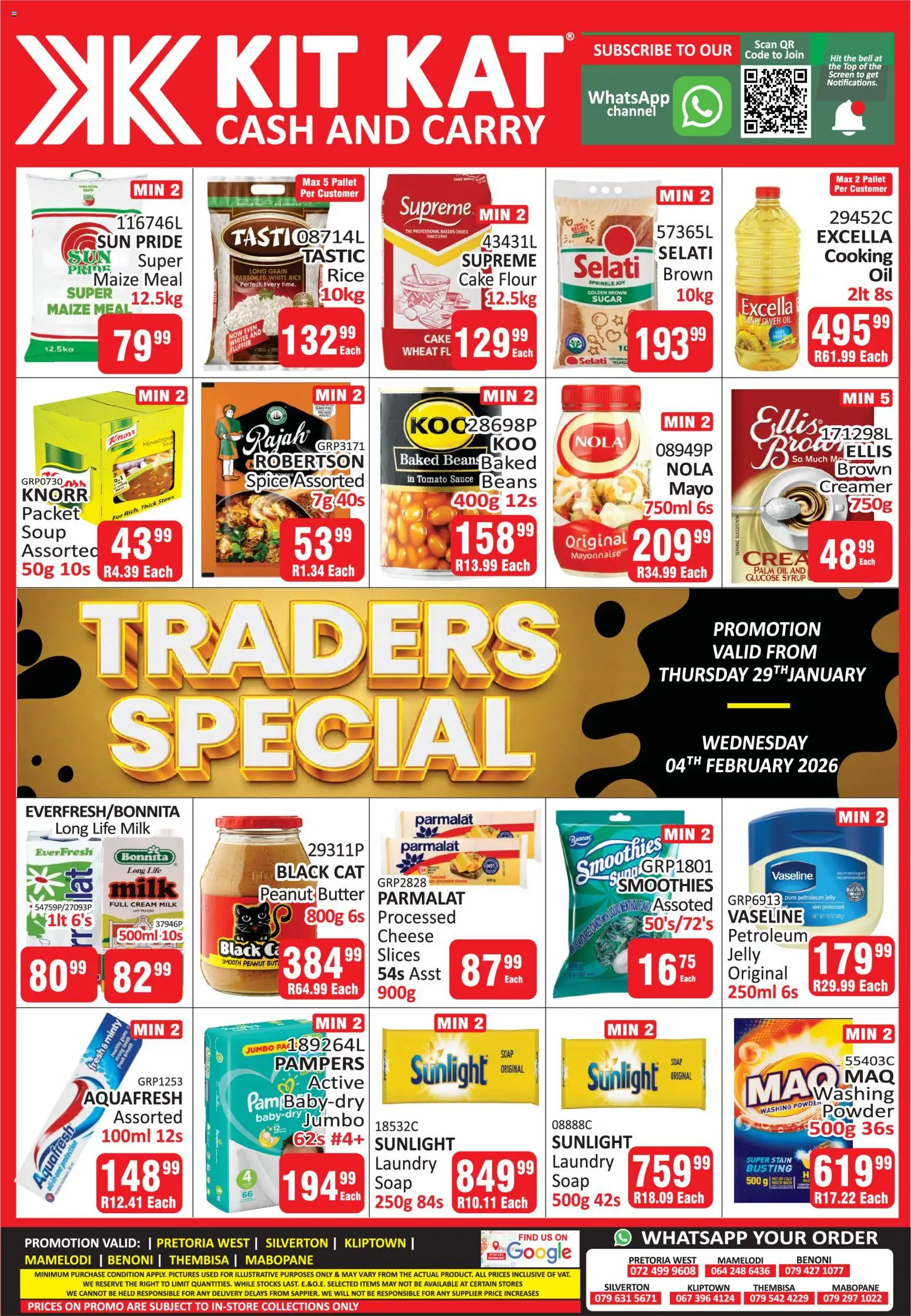 KIT KAT Cash & Carry Specials - page 1- valid from 29/01/2026