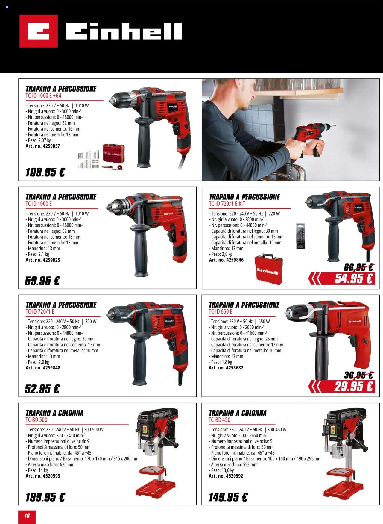 Volantino Einhell	 - pagina 18 - valido dal 01/10/2025
