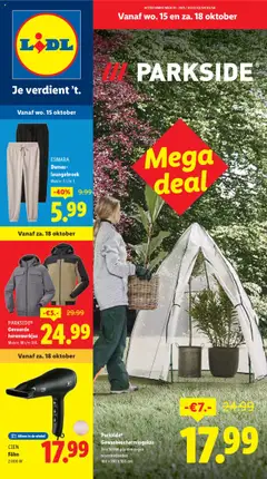 Lidl - Non Food folder - Week 42 geldig vanaf 15-10-2025