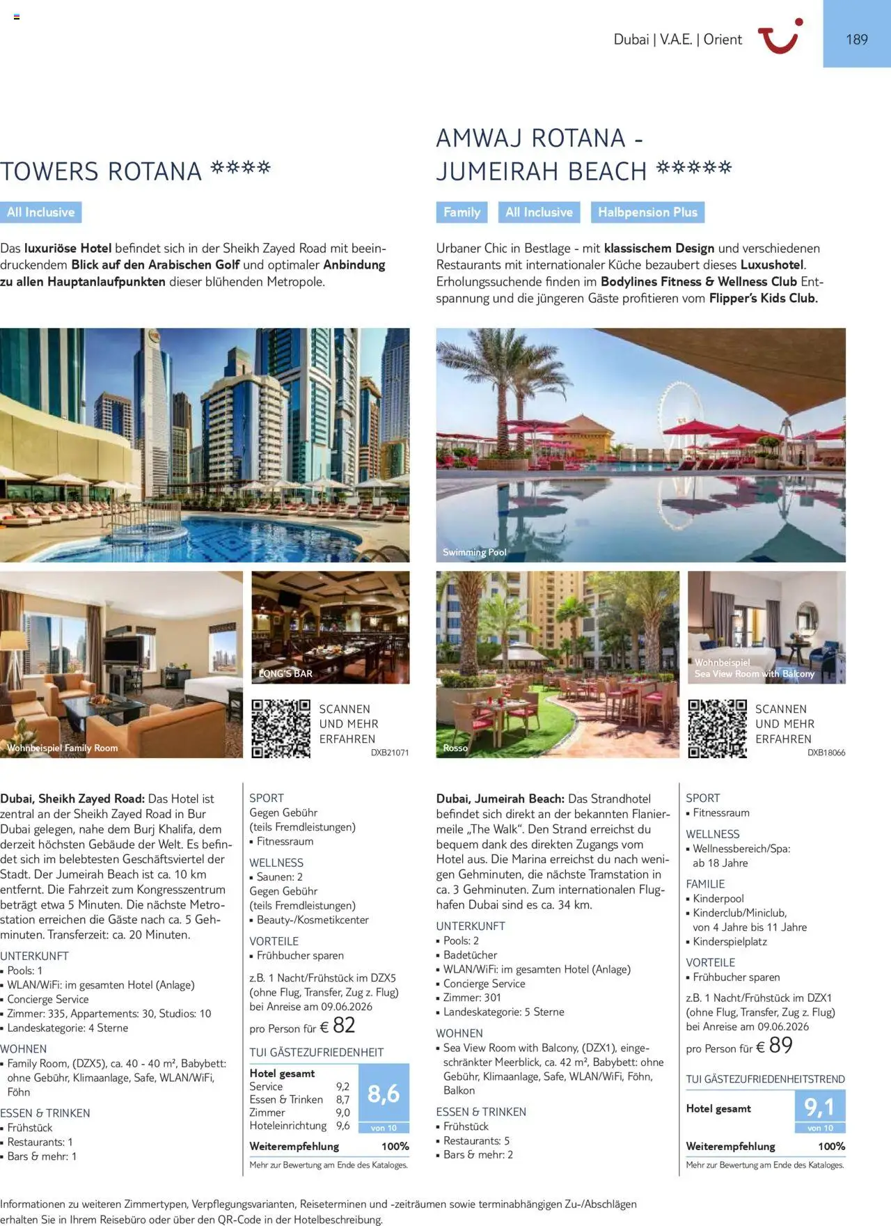 TUI Prospekt  Asien, Afrika, Orient & Indischer Ozean 2025/26 	 - Seite 189 - gültig ab 01.11.2025