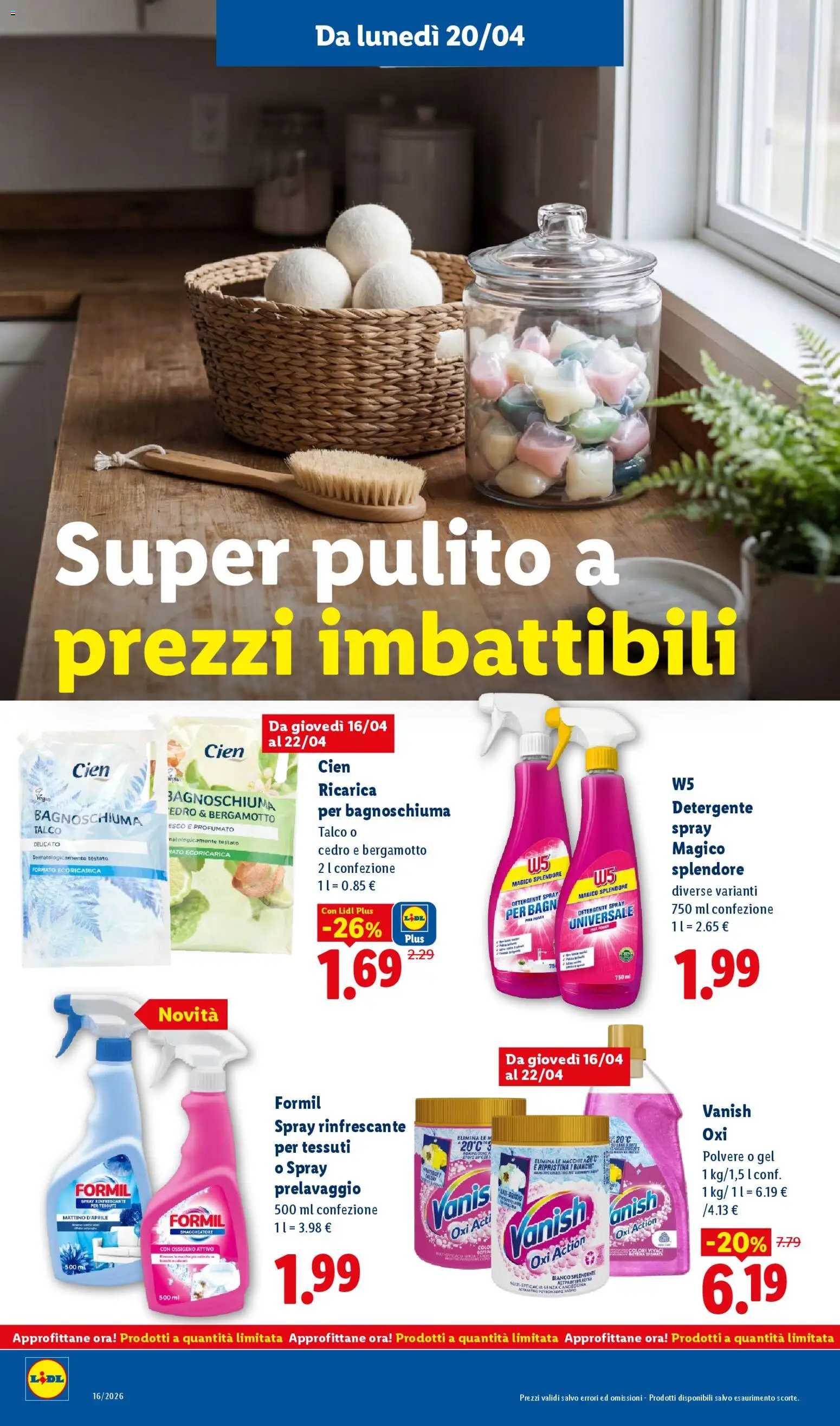 Lidl volantino - pagina 42 - valido dal 16/04/2026