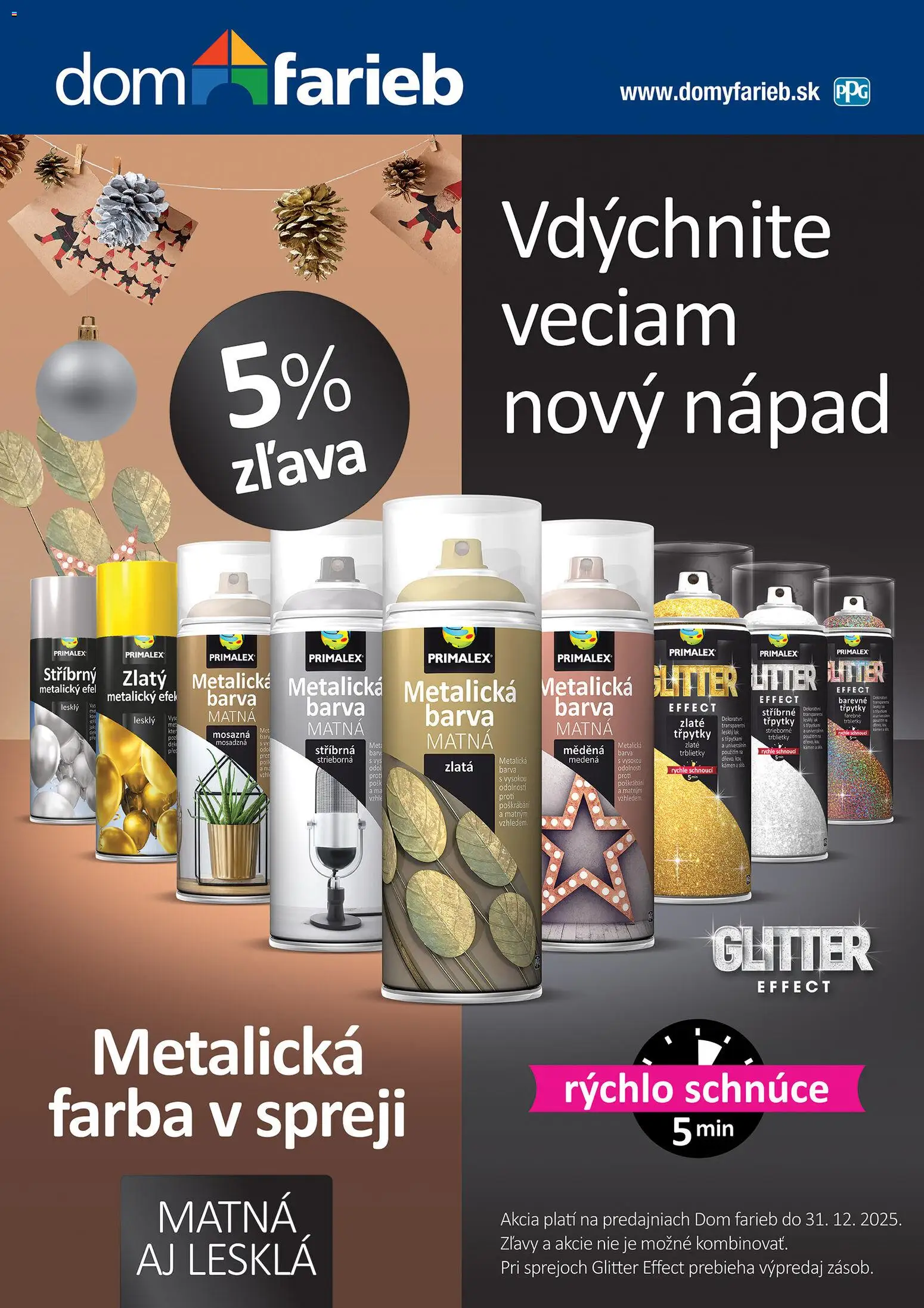 Dom farieb leták - strana 1- platný od 01.11.2025