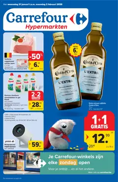 Carrefour folder week 4 geldig vanaf 21/01/2026