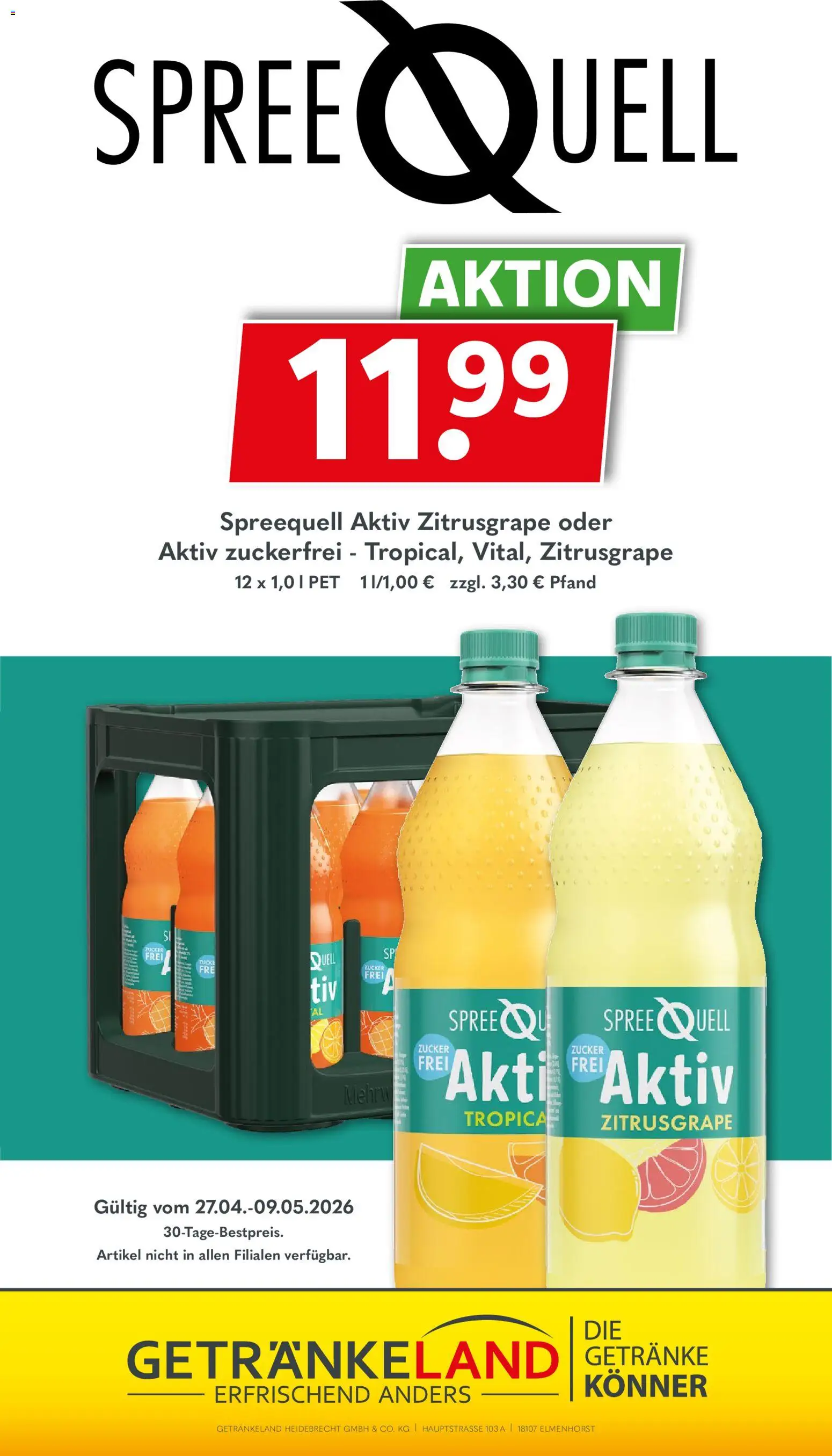 Getränkeland Prospekt 	 - Seite 11 - gültig ab 27.04.2026