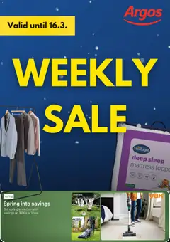Argos - Weekly offers valid from 10/03/2026