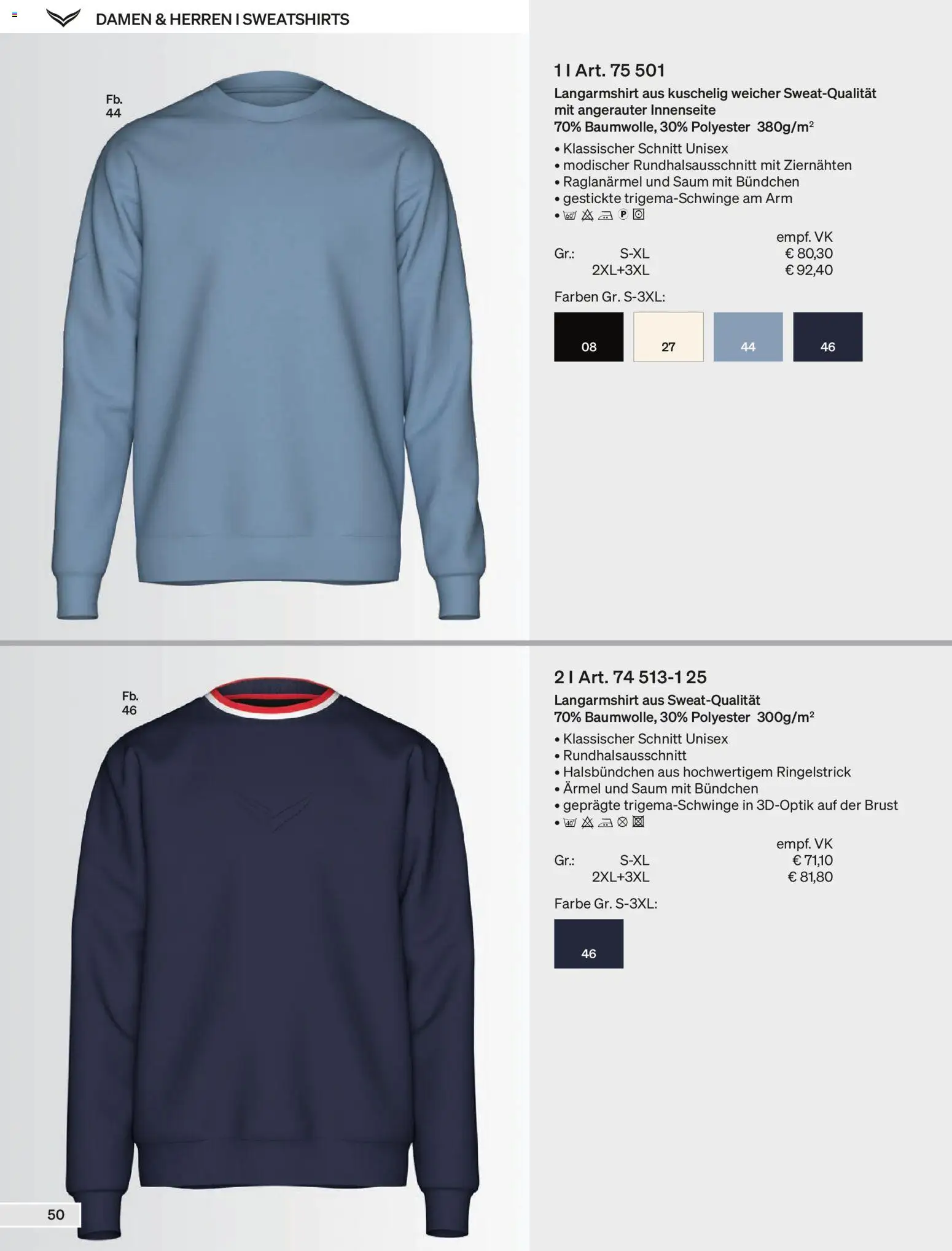 Trigema Prospekt - Seite 50 - gültig ab 01.02.2026