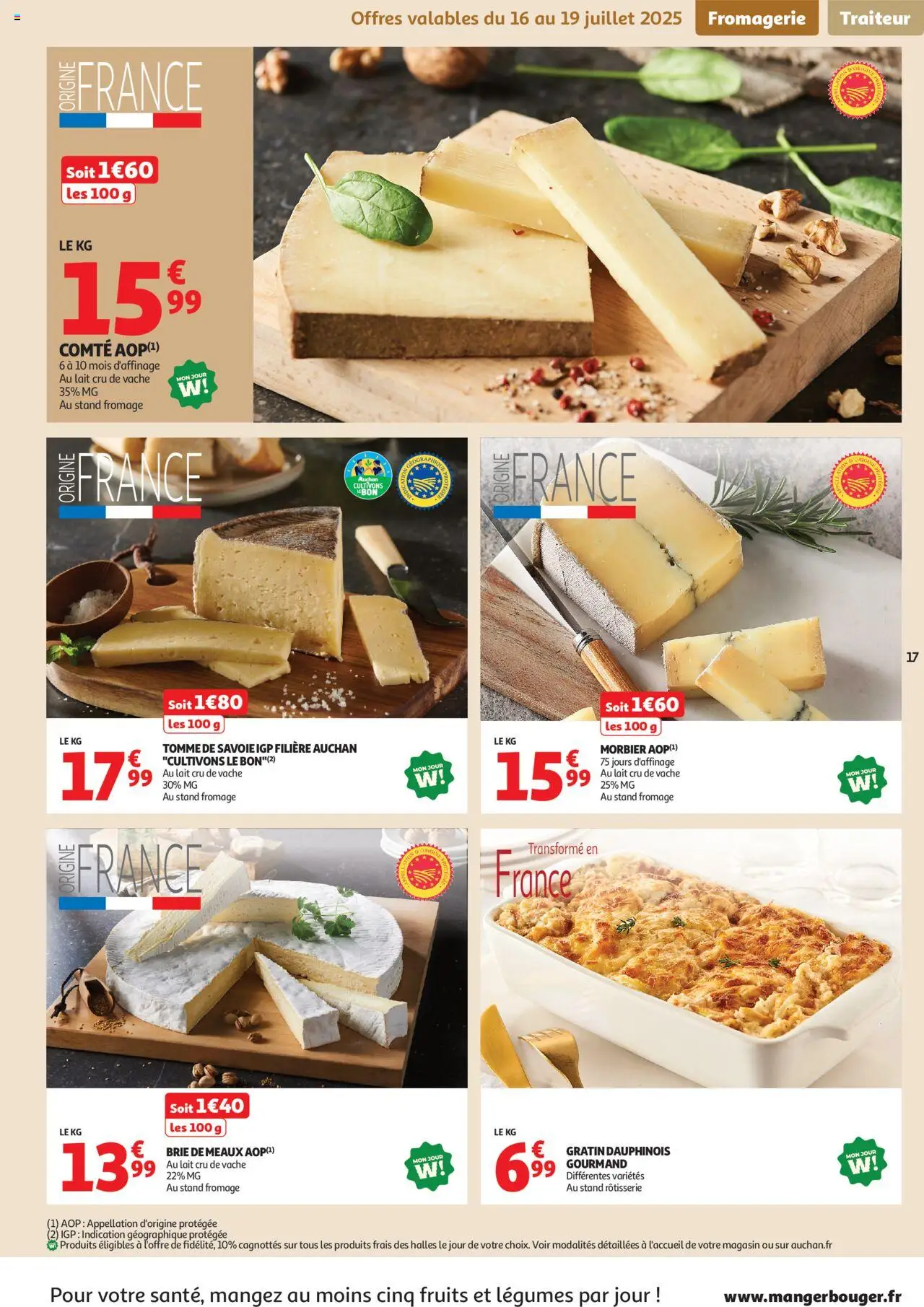 Auchan prospectus - page 17 - valable à partir du 16/07/2025
