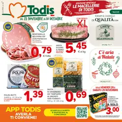Anteprima Todis Pescheria, Macelleria catalogo valida dal 27/11/2025