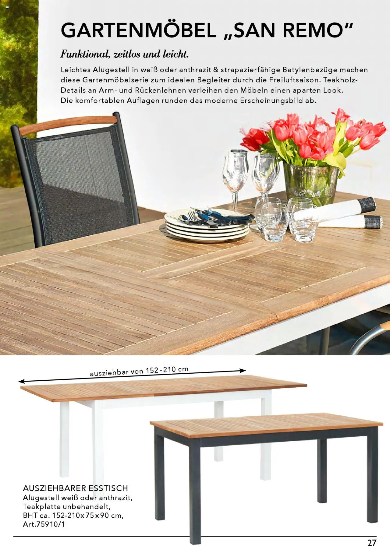 Rahaus Prospekt Gartenmöbel - Seite 27 - gültig ab 07.04.2025