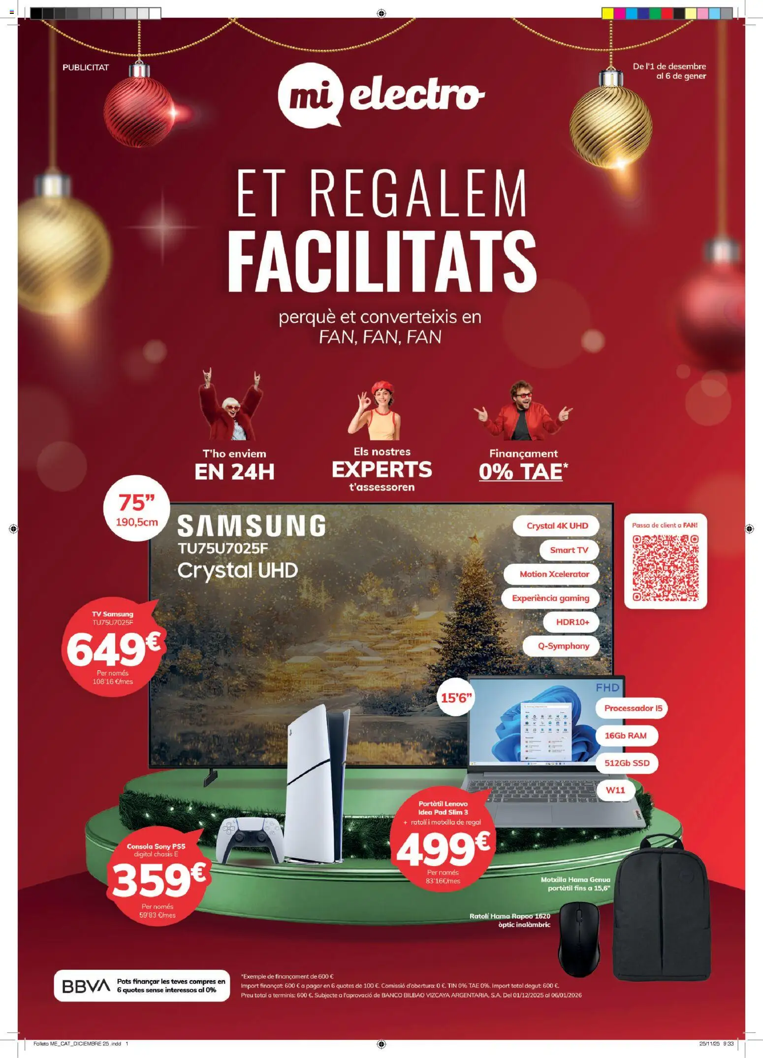 Mi Electro folleto Catalan - Página de 1 - Válido desde 01/12/2025