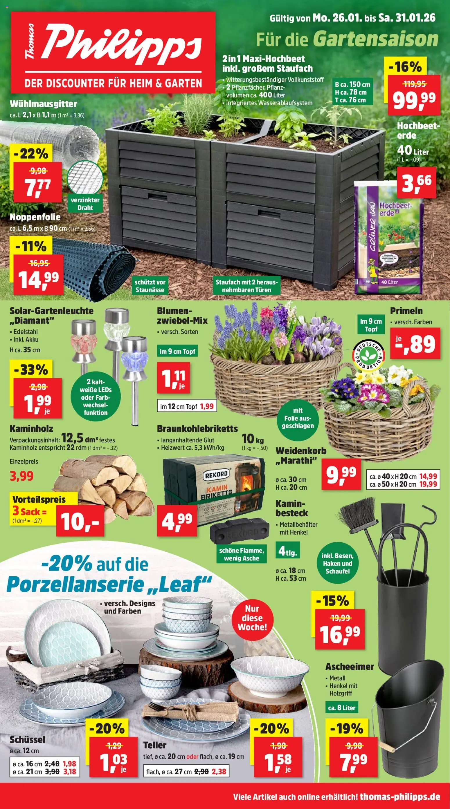 Thomas Philipps Prospekt - Seite 1 - gültig ab 26.01.2026