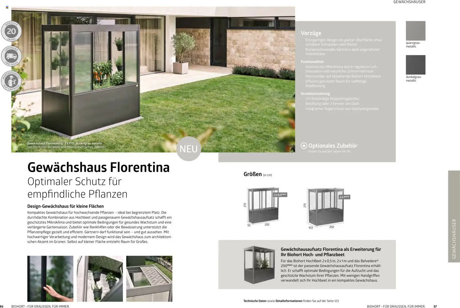 Dehner  Biohort – Metall für Garten & Terrasse - page 44- valid from 05.01.2026