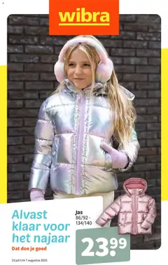 Wibra - Winterjassen folder geldig vanaf 25-07-2025
