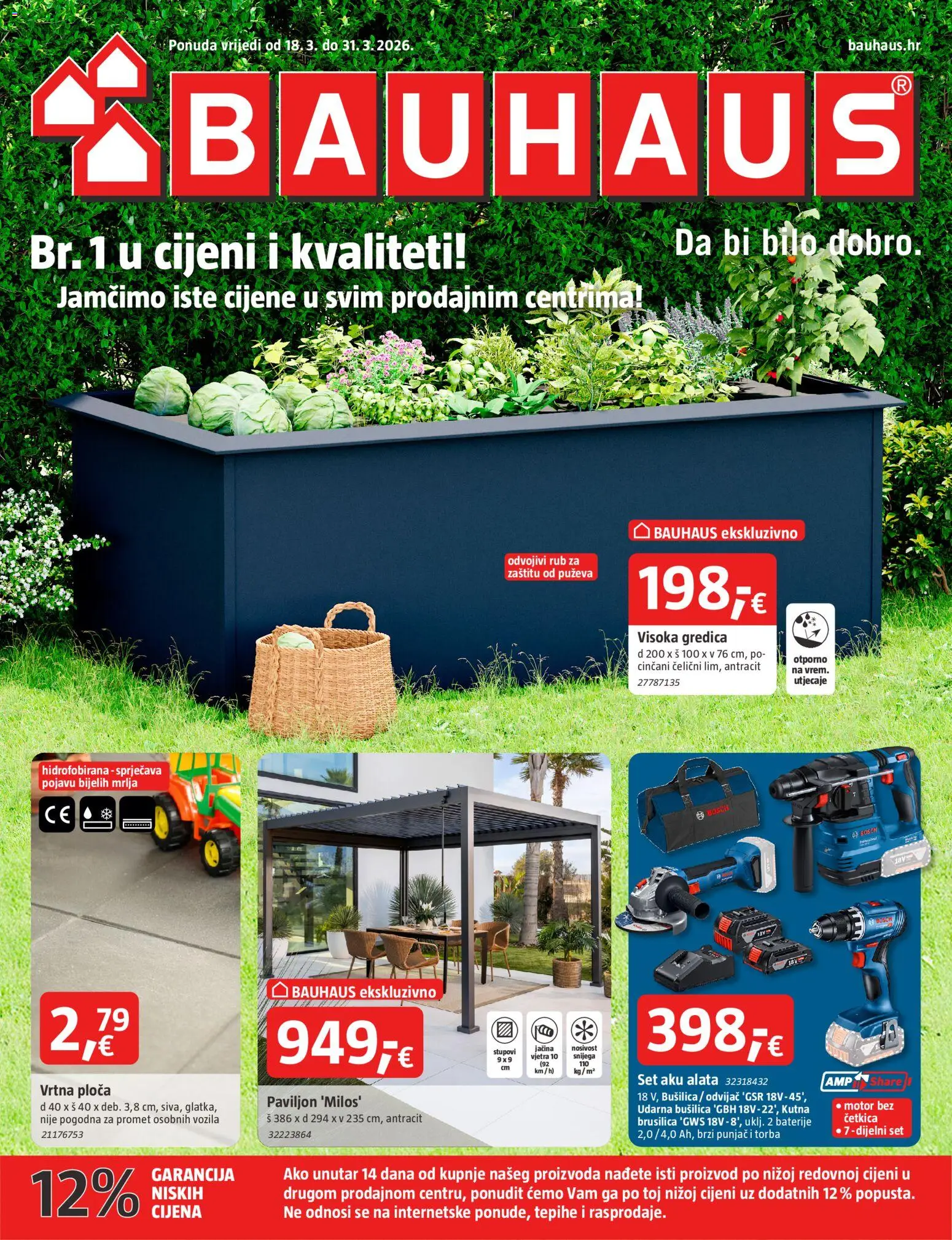 Bauhaus - Katalog - stranica 1- važeći od 18.03.2026