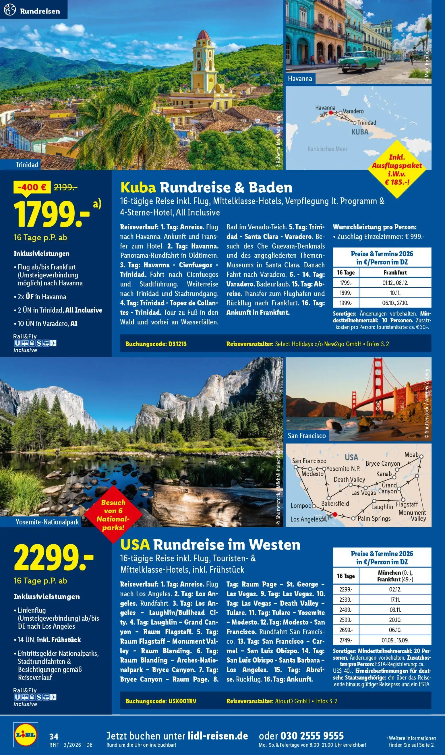 Lidl Reisen Prospekt 	 - Seite 34 - gültig ab 28.02.2026