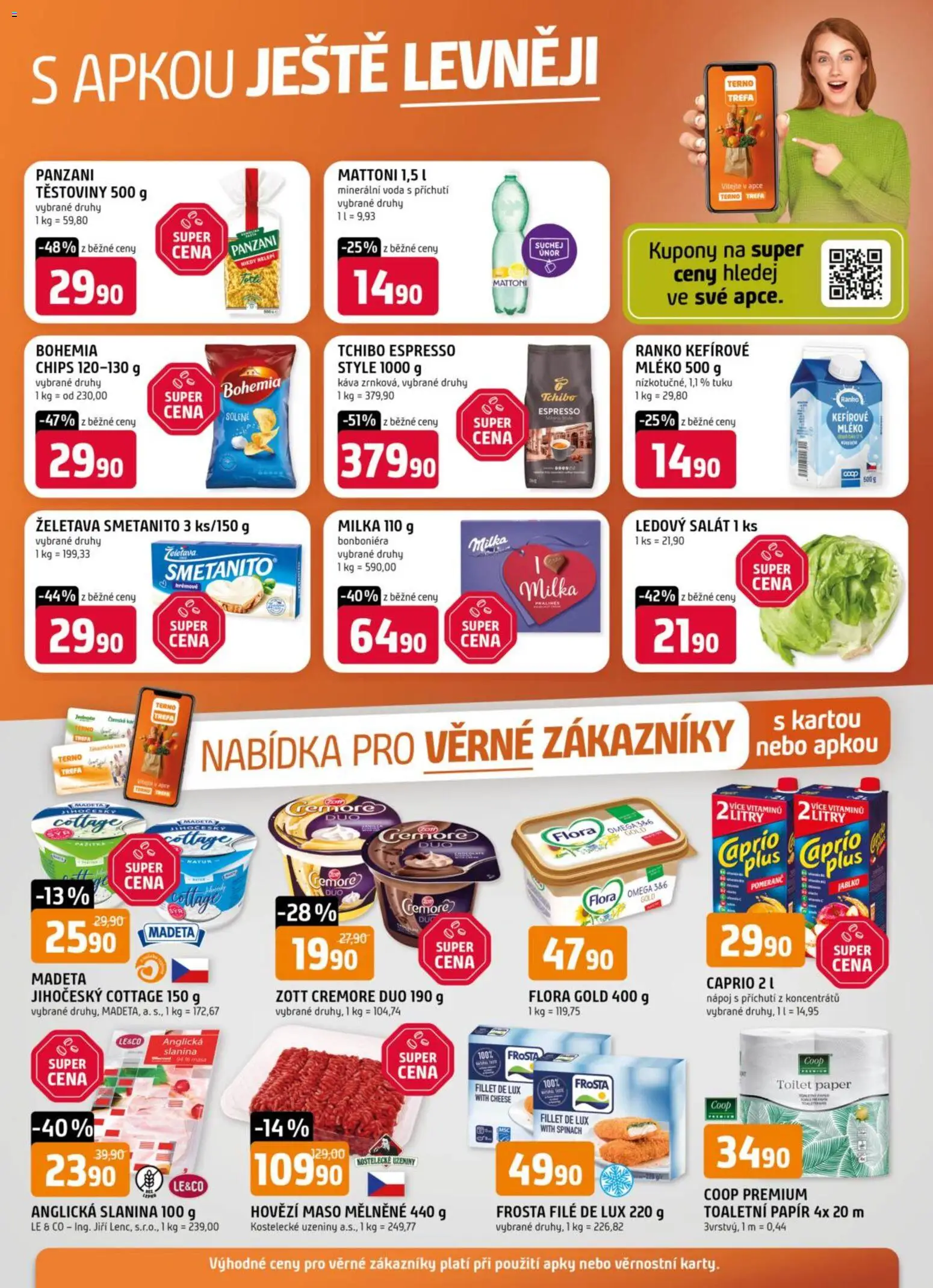 Trefa leták - Nabídka pro věrné zákazníky - strana 1- platný od 04.02.2026