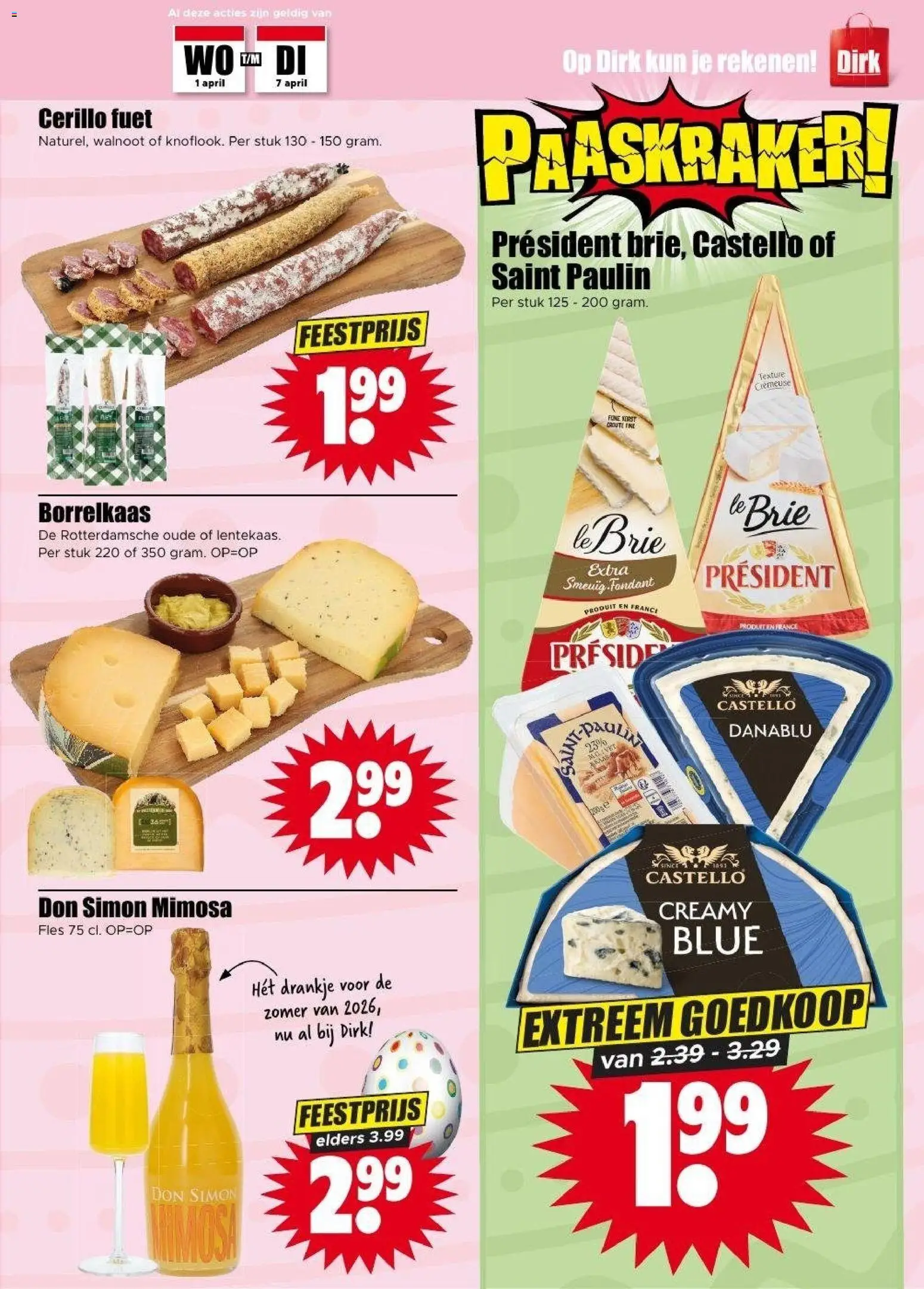 Dirk folder / publicité - page 11- valid from 01/04/2026