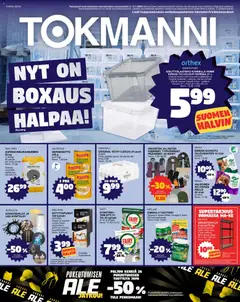 Esikatselu Tokmanni tarjoukset voimassa alkaen 05/01/2026