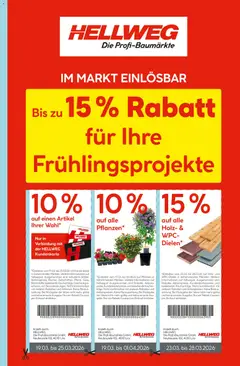Vorschau HELLWEG Flugblatt gültig ab 19.03.2026