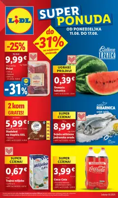 Lidl katalog od 11.08.2025