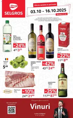 Catalog Selgros - Food valabil de la 03.10.2025