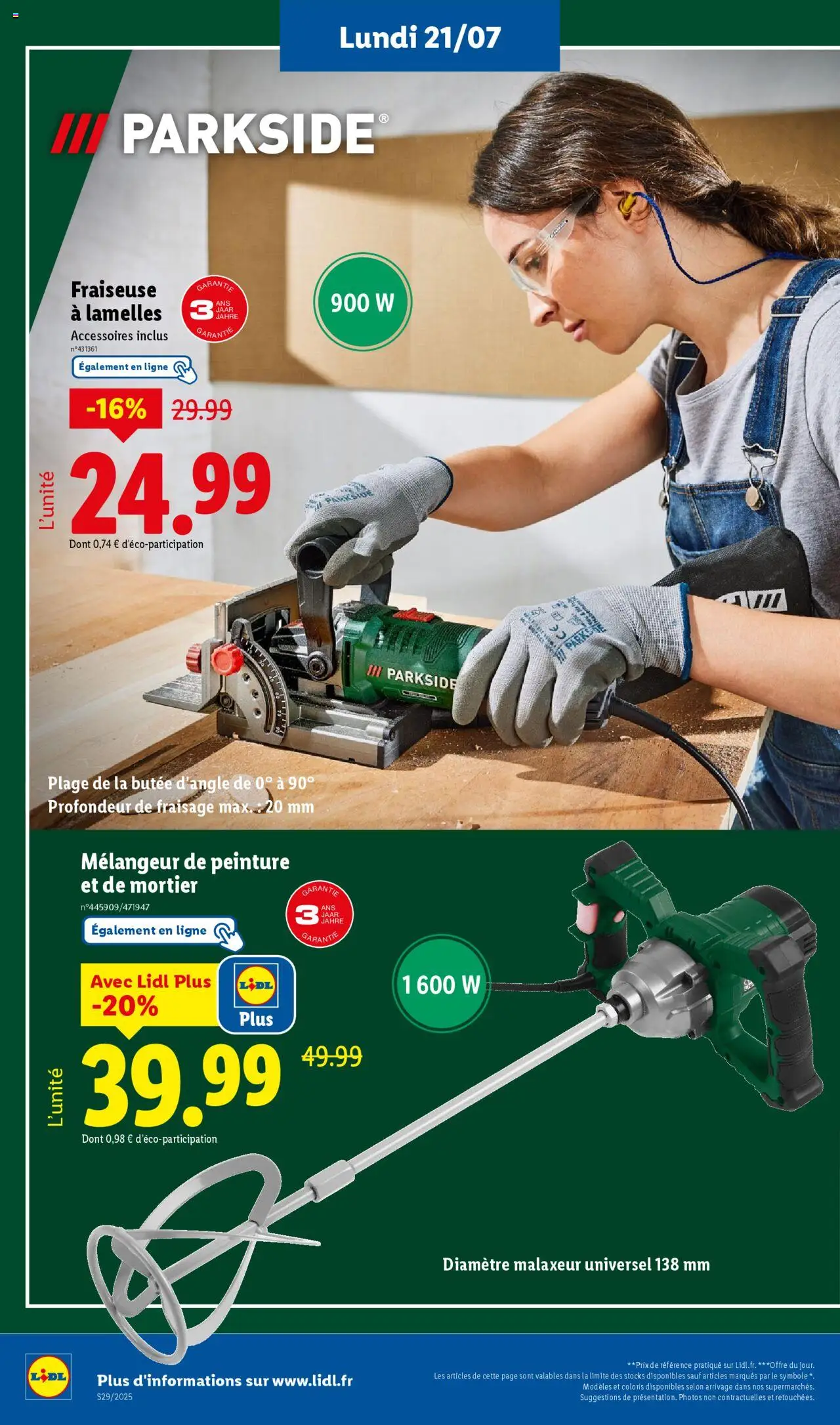 LIDL catalogue semaine 28 - page 60 - valable à partir du 17/07/2025